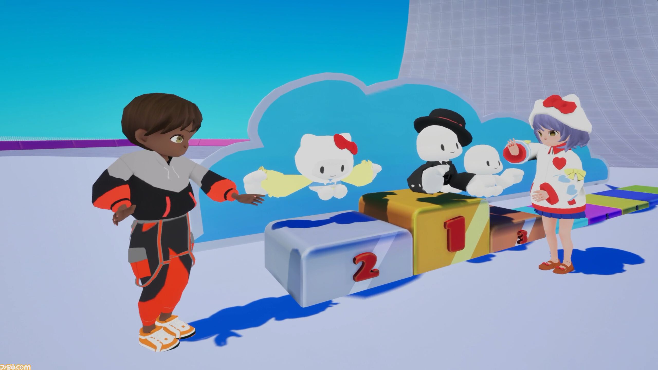 『Hello Kitty Skyland』ハローキティたちサンリオキャラが登場！ マルチプレイや着せ替えが楽しめる新作VRゲームのアーリーアクセスが12月23日開始