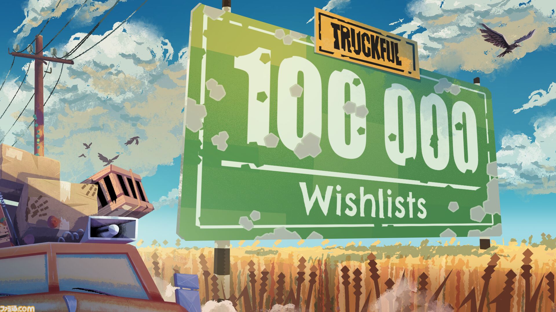 『トラックフル』ほのぼの×過酷な物理演算トラックシミュレーターが面白そう。Steamウィッシュリスト登録者数10万人突破の注目作