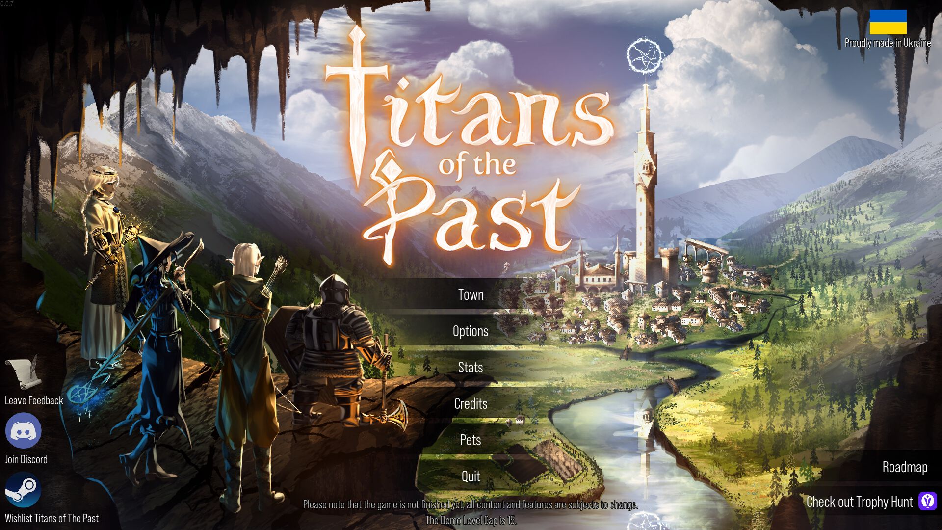 『Titans of the Past』骨太なダンジョンRPGのタイトル画面にある“ペット”の項目が話題に。開発チームのキュートな相棒たちが見られる