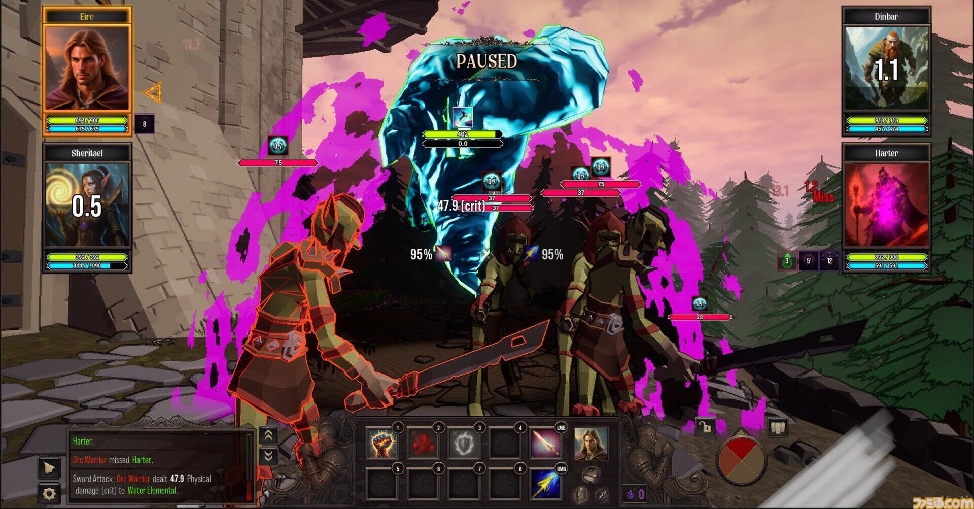 『Titans of the Past』骨太なダンジョンRPGのタイトル画面にある“ペット”の項目が話題に。開発チームのキュートな相棒たちが見られる
