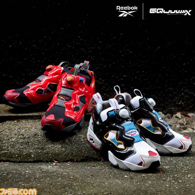 『ガンダム ジークアクス』リーボックコラボシューズが登場。ジークアクスモデルと赤いガンダムモデルの2種が12月12日10時から予約開始