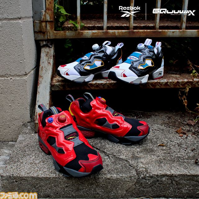 『ガンダム ジークアクス』リーボックコラボシューズが登場。ジークアクスモデルと赤いガンダムモデルの2種が12月12日10時から予約開始