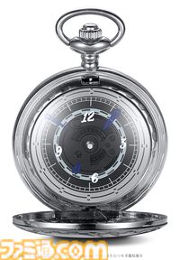 『テイルズ オブ エクシリア2』作中に登場する懐中時計を再現したコラボモデルが登場。原作の発売年にちなんだ各2012点限定で販売