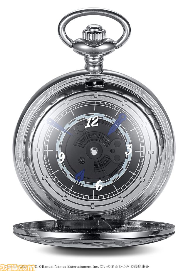 『テイルズ オブ エクシリア2』作中に登場する懐中時計を再現したコラボモデルが登場。原作の発売年にちなんだ各2012点限定で販売