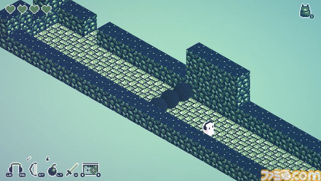 『カセットボーイ』見ていないモノは存在しないパズルアクションRPGが2026年1月15日配信。視点操作で障害物を消しながら進む不思議なゲーム