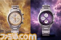 『劇場版まどマギ ワルプルギスの廻天』セイコーコラボウオッチが発売。まどかモデルとほむらモデルの2種が展開