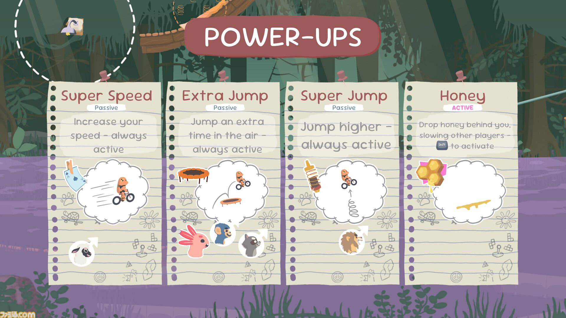 『Ultimate Sheep Raccoon』トラップだらけのコースを今度は自転車で疾走！ ハチャメチャカジュアルパーティアクションが本日（12/9）深夜にリリース【アルチキ続編】