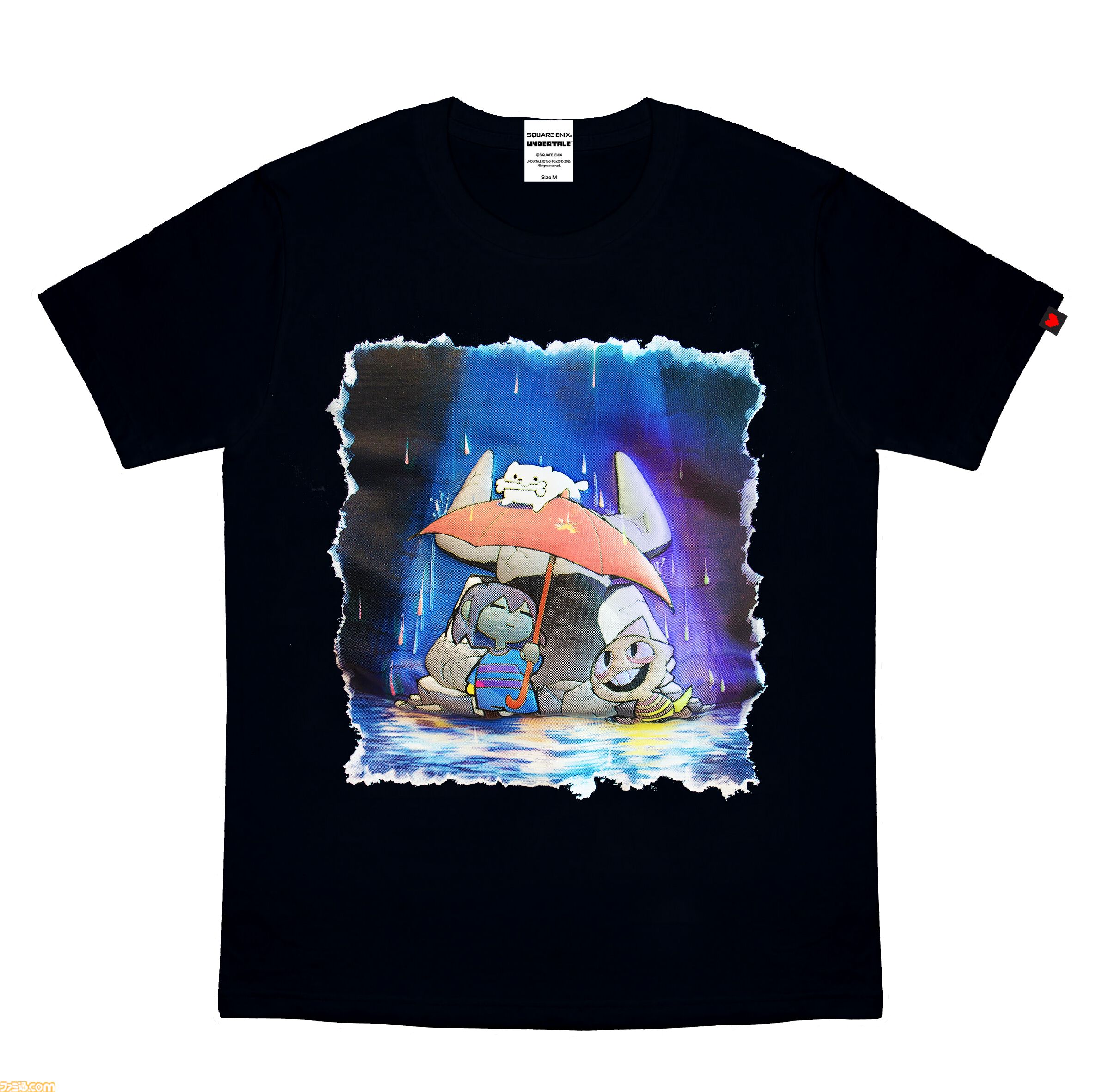 画像ページ (2/6) 【UNDERTALE】『FF』コラボTシャツが2026年3月18日