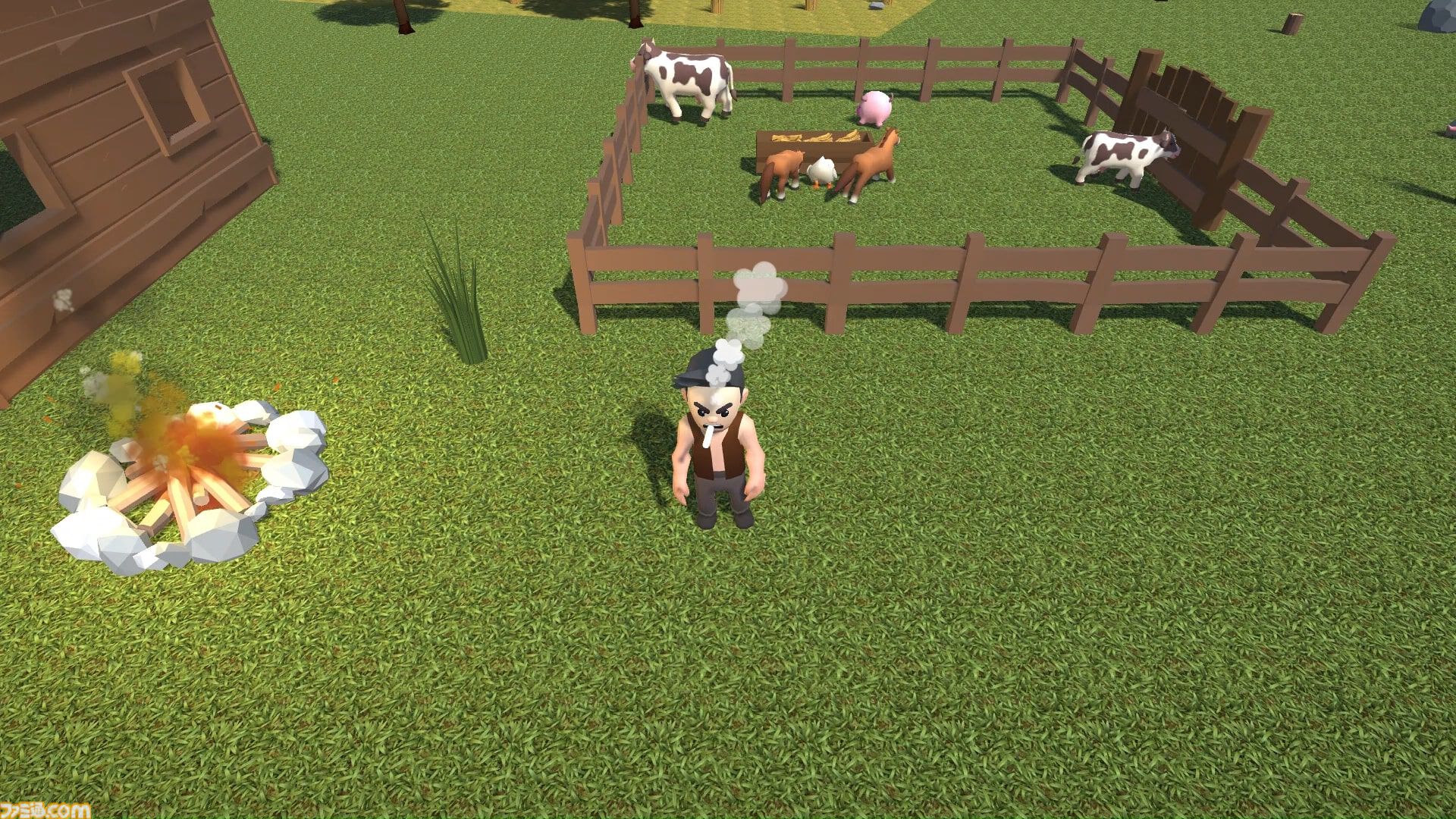 『Farvival』ラノベ作家が個人で手掛けるサバイバルクラフトゲーム。ランダム自動生成マップで動物たちとスローライフを送る【早期アクセス版発売】