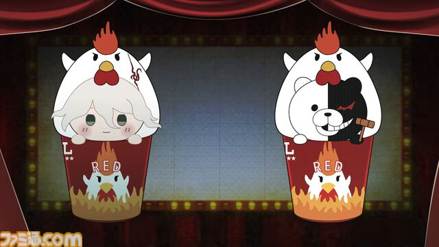 『ダンガンロンパ』×ローソンのオリジナルグッズが12/16より発売。狛枝、苗木、モノクマたちが“からあげクン”に扮したぬいぐるみがかわいい