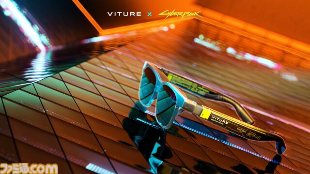 『サイバーパンク2077』とXRグラス・VITUREがコラボ。キロシ・オプティクスを目指して開発された限定モデル。世界で1万台限定、シリアルナンバー入り