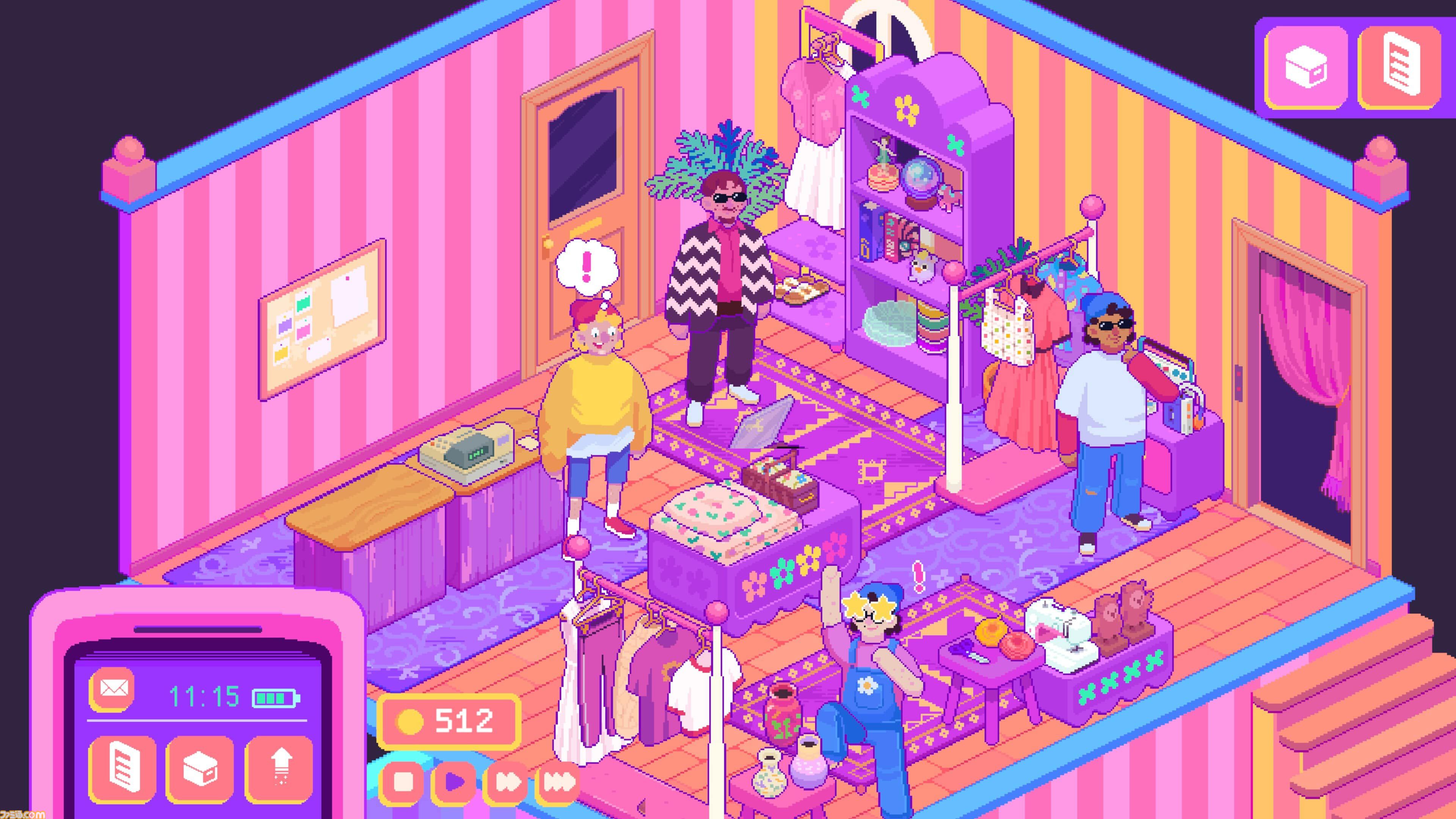 『Thrifty Business ヴィンテージショップへようこそ』2026年発売。ゆったりと楽しめるヴィンテージショップ経営ゲーム。500種以上のアイテムが登場