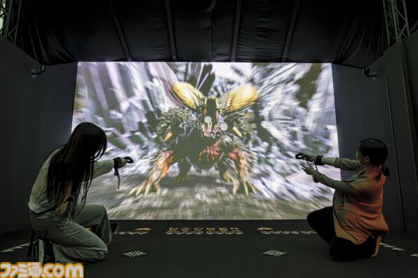 “モンスターハンター・ザ・フィールド inニジゲンノモリ”が冬休みの期間限定で復刻開催。大型モンスター討伐のアクティビティやコラボフードがふたたび楽しめる！