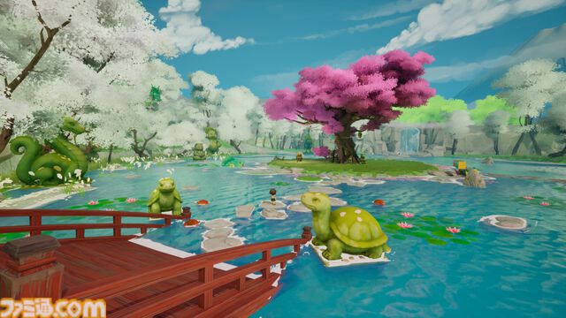 『Seina: a Tale Of Spirits』日本風の異世界で愛猫の行方を追うアドベンチャーゲーム。心優しい精霊や動物と交流して手がかりを得る