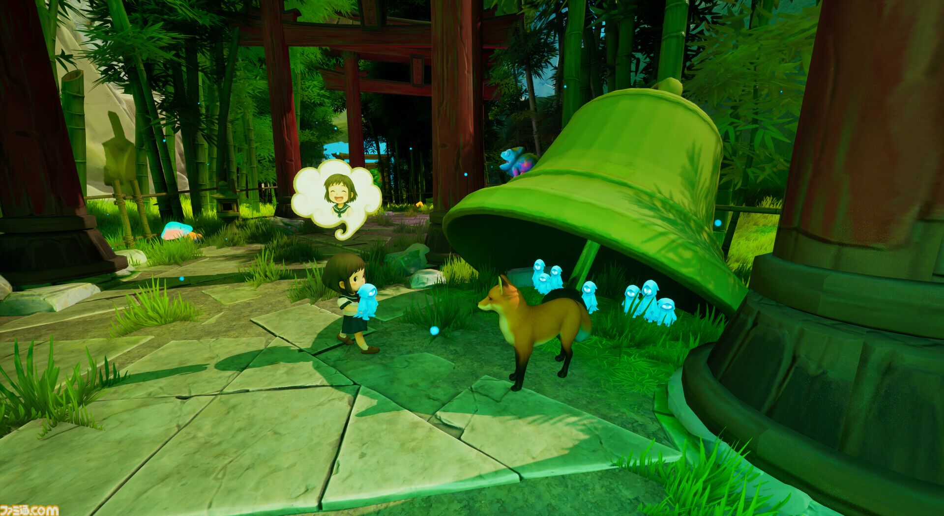 『Seina: a Tale Of Spirits』日本風の異世界で愛猫の行方を追うアドベンチャーゲーム。心優しい精霊や動物と交流して手がかりを得る