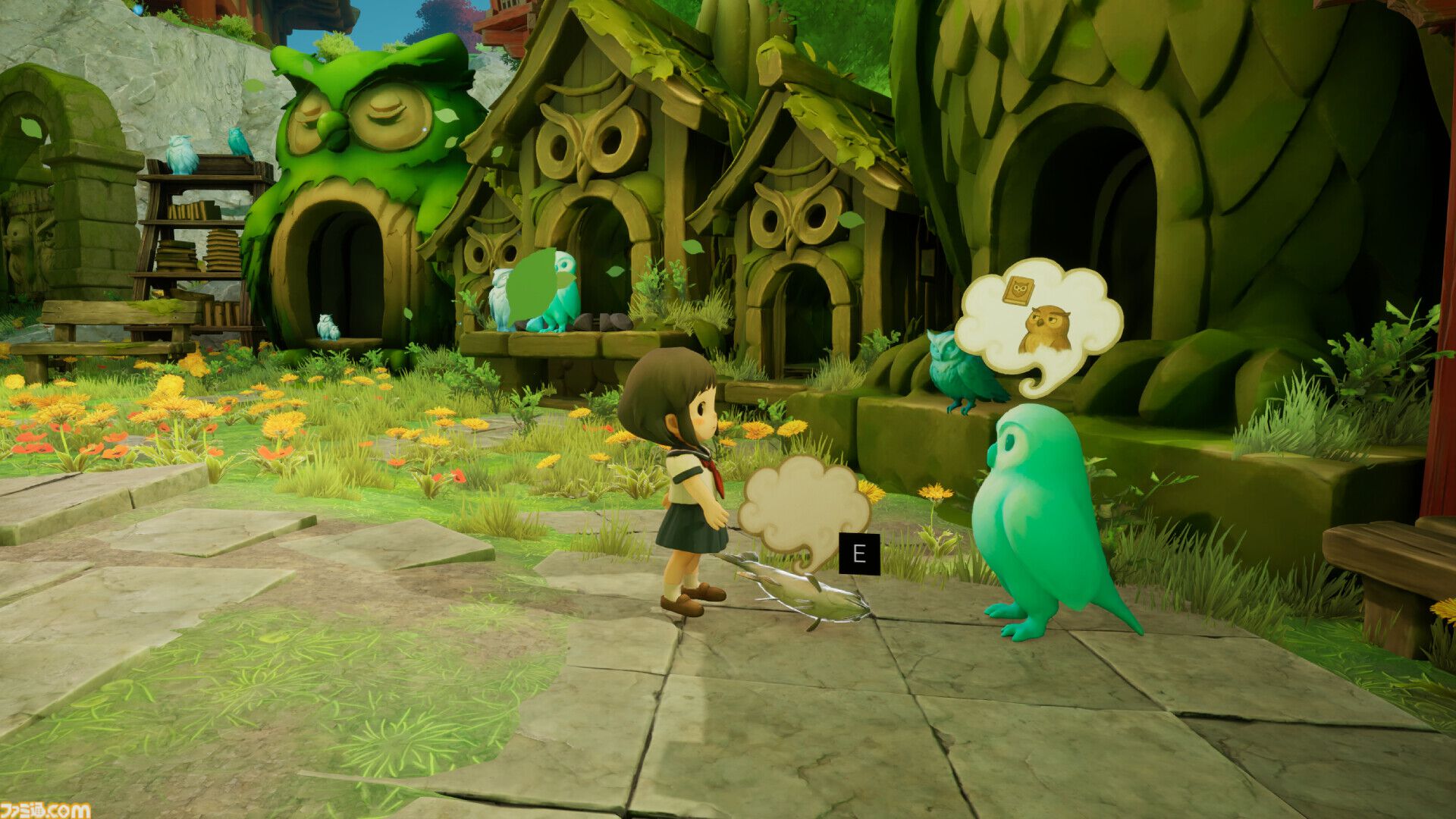 『Seina: a Tale Of Spirits』日本風の異世界で愛猫の行方を追うアドベンチャーゲーム。心優しい精霊や動物と交流して手がかりを得る