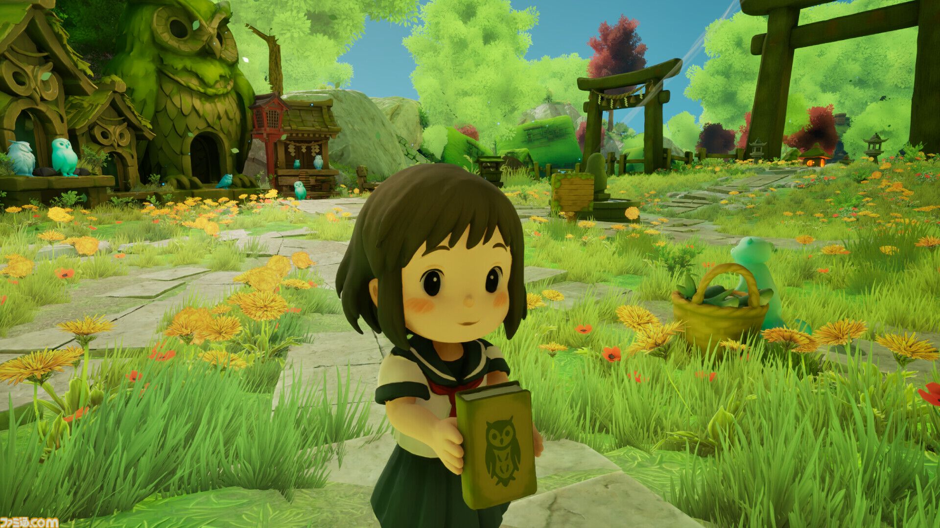 『Seina: a Tale Of Spirits』日本風の異世界で愛猫の行方を追うアドベンチャーゲーム。心優しい精霊や動物と交流して手がかりを得る