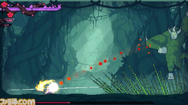 『オニクラ』斬撃と受け流し、倒した敵の能力を駆使して迫り来る悪鬼を切り伏せろ。ブラジルの開発チームが制作する和風高難度2Dアクション