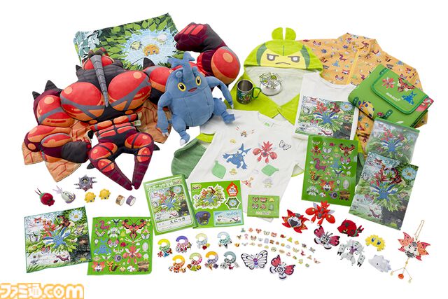 『ポケモン』マッシブーンの筋肉を再現した腕まくらぬいぐるみはインパクト大！ ハッサム、ヘラクロスなどむしポケモンの新グッズ“BUG OUT!”が登場