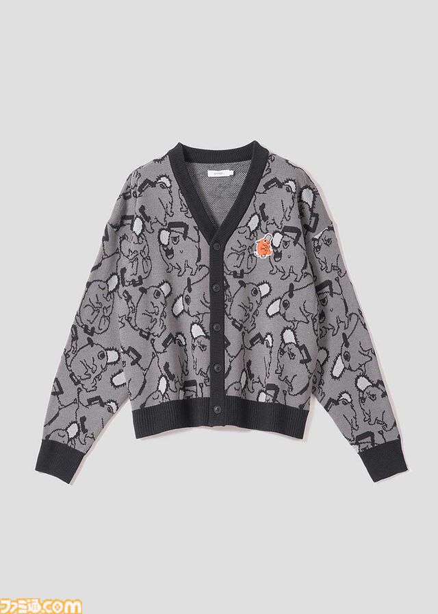 『チェンソーマン』ポチタだらけのニットカーディガン、早川家の団欒デザインのスウェットがグラニフから登場。全21アイテムが12月16日に発売、ネット予約は本日（12/10）開始