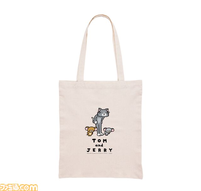 『トムとジェリー』Happyくじが12⽉26⽇より発売。バズった“さかな”のポーチ、ドタバタ名シーンフィギュア（20種）など当たる