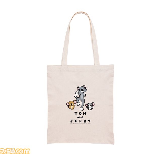 『トムとジェリー』Happyくじが12⽉26⽇より発売。バズった“さかな”のポーチ、ドタバタ名シーンフィギュア（20種）など当たる