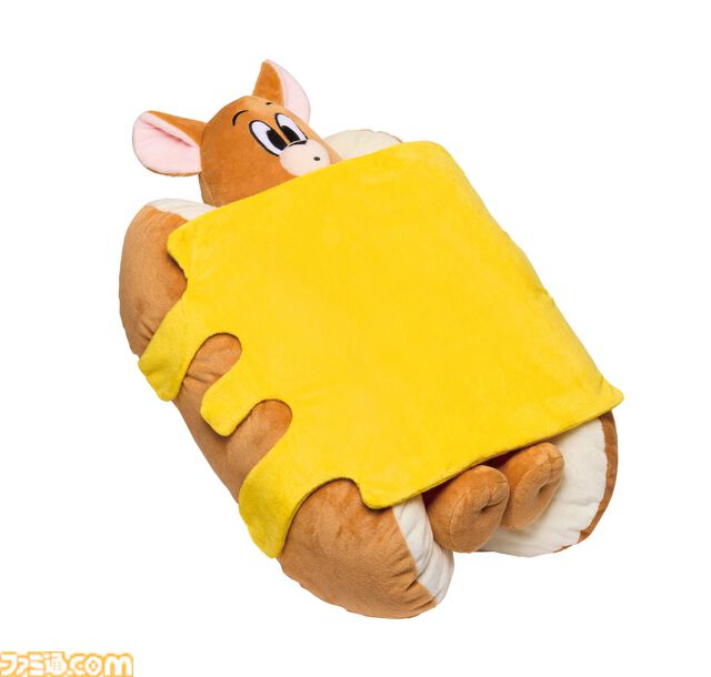 『トムとジェリー』Happyくじが12⽉26⽇より発売。バズった“さかな”のポーチ、ドタバタ名シーンフィギュア（20種）など当たる