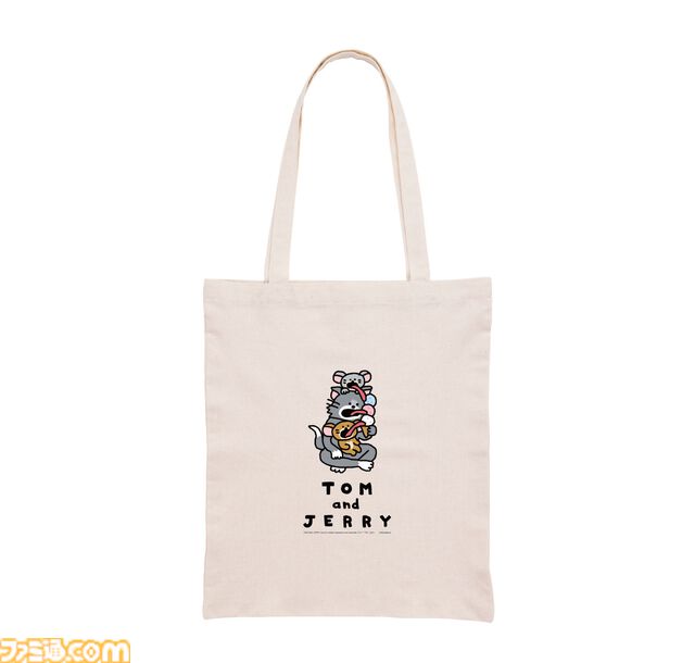 『トムとジェリー』Happyくじが12⽉26⽇より発売。バズった“さかな”のポーチ、ドタバタ名シーンフィギュア（20種）など当たる