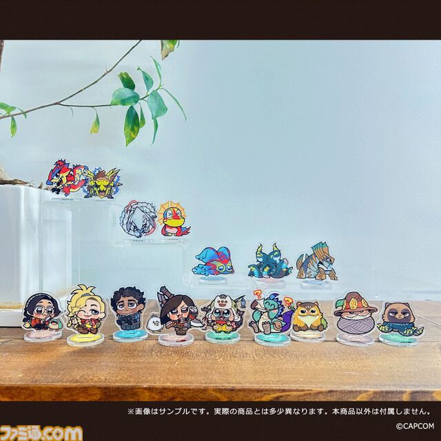 『モンハンワイルズ』大川ぶくぶ描き下ろしイラストを使用したグッズが登場。ホープ装備の主人公やオトモアイルーたちのアクスタ・ぬいぐるみなどがラインアップ