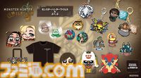 『モンハンワイルズ』大川ぶくぶ描き下ろしイラストを使用したグッズが登場。ホープ装備の主人公やオトモアイルーたちのアクスタ・ぬいぐるみなどがラインアップ