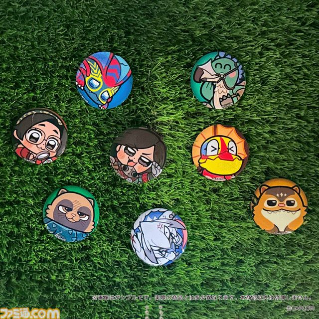 『モンハンワイルズ』大川ぶくぶ描き下ろしイラストを使用したグッズが登場。ホープ装備の主人公やオトモアイルーたちのアクスタ・ぬいぐるみなどがラインアップ