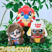 『モンハンワイルズ』大川ぶくぶ描き下ろしイラストを使用したグッズが登場。ホープ装備の主人公やオトモアイルーたちのアクスタ・ぬいぐるみなどがラインアップ