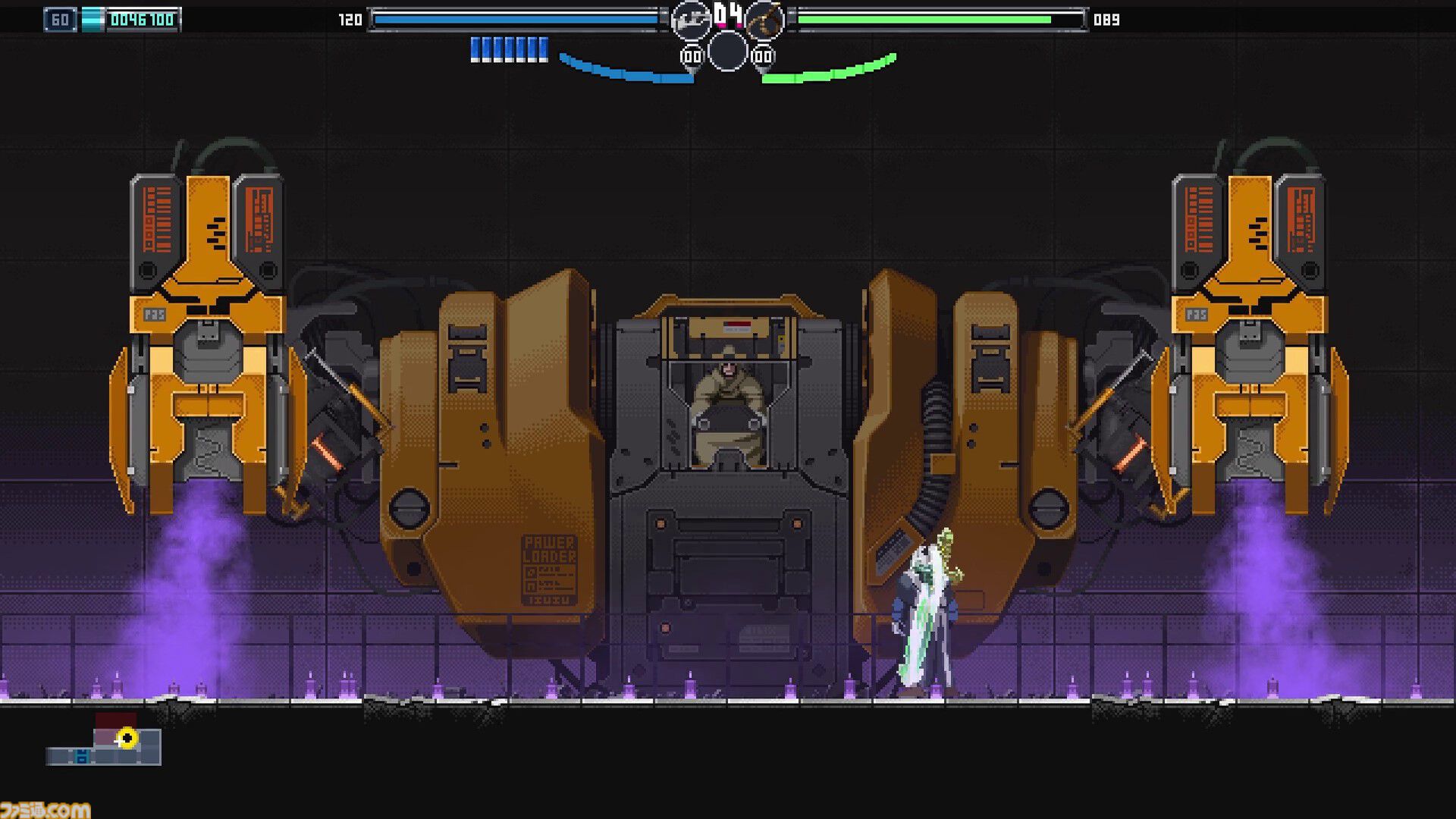 サイバーパンクな大阪を探索する2Dアクション『ブレードキメラ』Switch/Steamで8月発売。新たなボスやギミックが登場するトレーラー公開