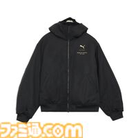 『モンハンワイルズ』プーマキャットにまたがるアイルーがかわいい。限定イラストを使用したTシャツやパーカー、トラックジャケットなどのコラボアイテムが登場