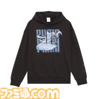 『モンハンワイルズ』プーマキャットにまたがるアイルーがかわいい。限定イラストを使用したTシャツやパーカー、トラックジャケットなどのコラボアイテムが登場