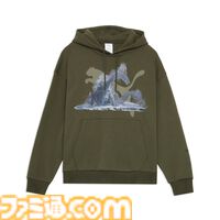 『モンハンワイルズ』プーマキャットにまたがるアイルーがかわいい。限定イラストを使用したTシャツやパーカー、トラックジャケットなどのコラボアイテムが登場