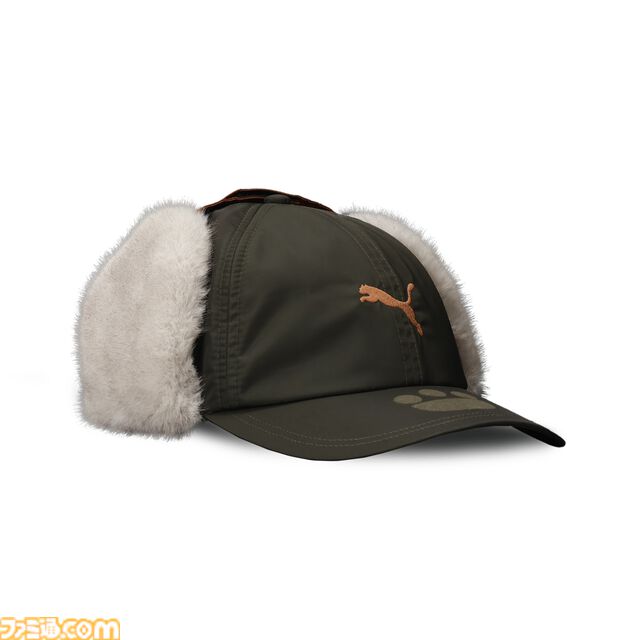 『モンハンワイルズ』プーマキャットにまたがるアイルーがかわいい。限定イラストを使用したTシャツやパーカー、トラックジャケットなどのコラボアイテムが登場