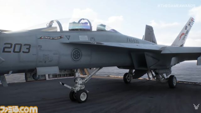 『エースコンバット8 ウイングス・オブ・シーヴ』2026年に発売決定。フライトシューティング最新作。赤い翼のエンブレムや、一人称視点で空母内を歩くシーンを確認【The Game Awards 2025】