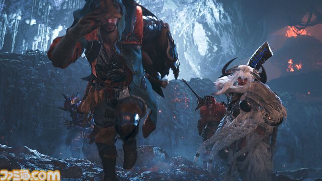 『モンハンワイルズ』新モンスター“ゴグマジオス”はハンター4人＋サポハン4人の8人で挑む特殊なクエスト。専用素材でアーティア武器が強化可能に