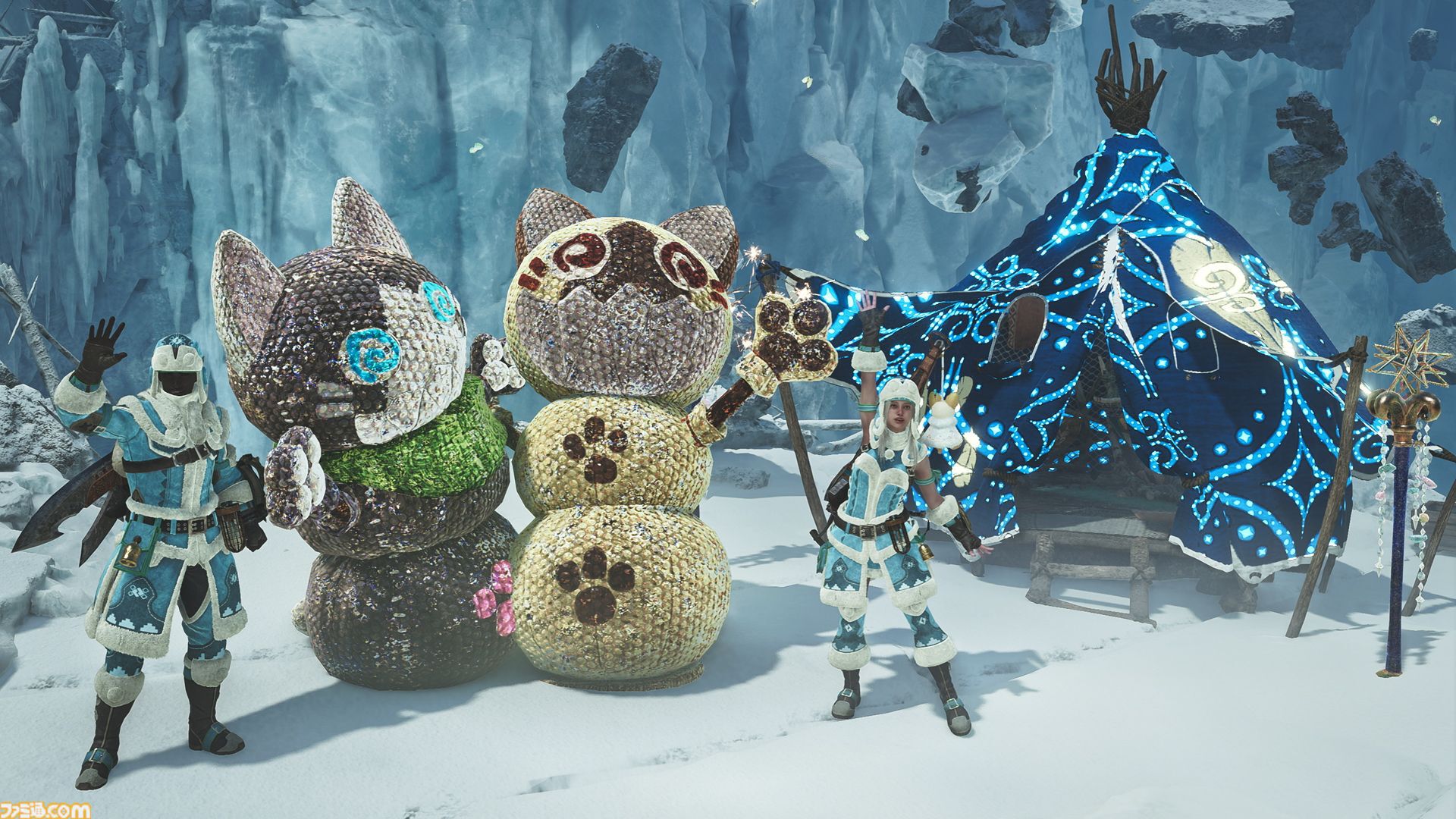 『モンハンワイルズ』新モンスター“ゴグマジオス”はハンター4人＋サポハン4人の8人で挑む特殊なクエスト。専用素材でアーティア武器が強化可能に