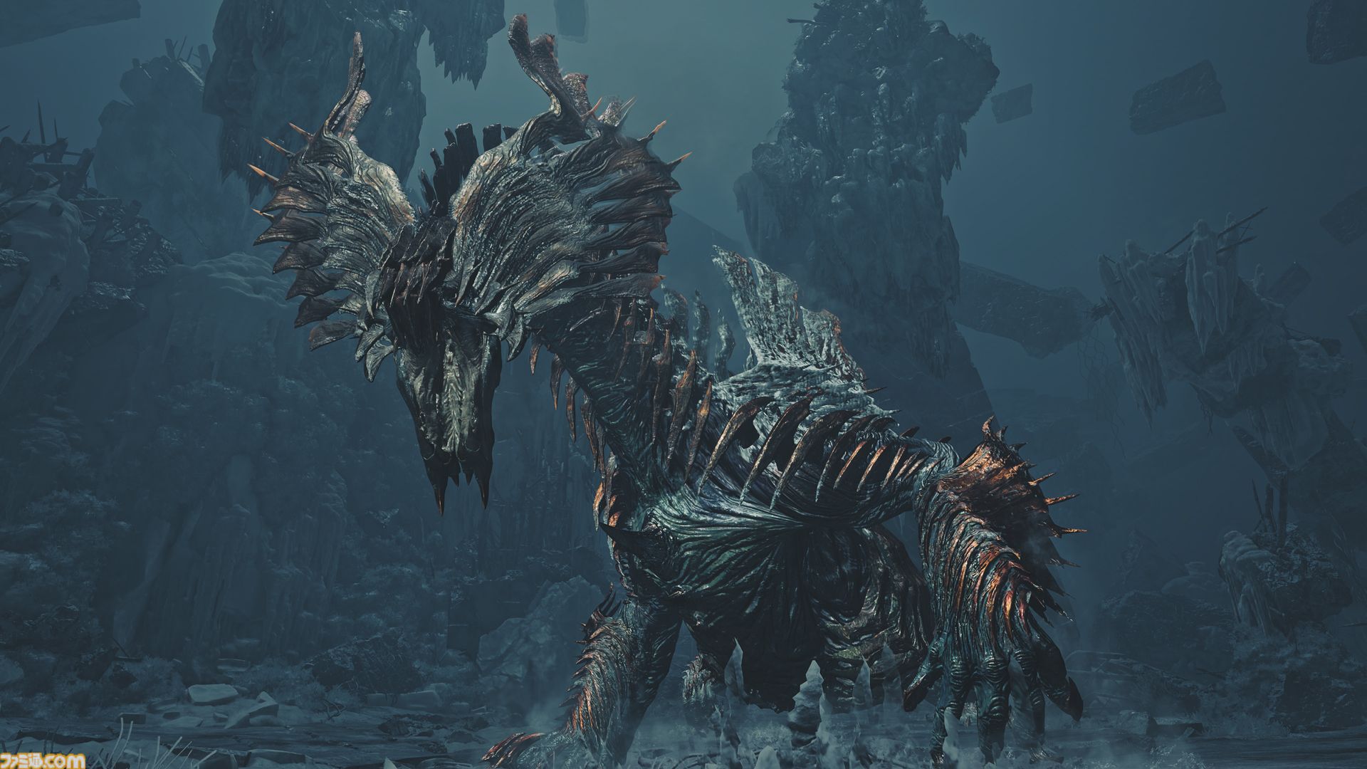 『モンハンワイルズ』新モンスター“ゴグマジオス”はハンター4人＋サポハン4人の8人で挑む特殊なクエスト。専用素材でアーティア武器が強化可能に