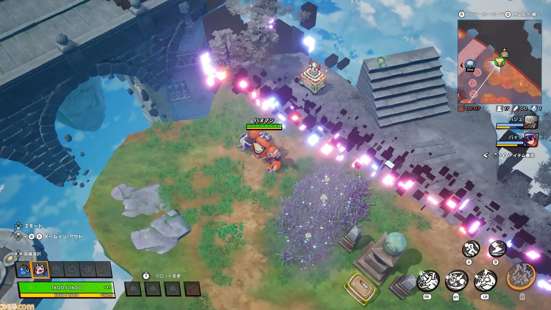 『ASURAJANG』試遊レビュー。最大33人で戦うバトロワ系アクションは敵をぶっ飛ばしたら勝ち。茂みに隠れてやり過ごすよりアグレッシブに殴れ殴れ