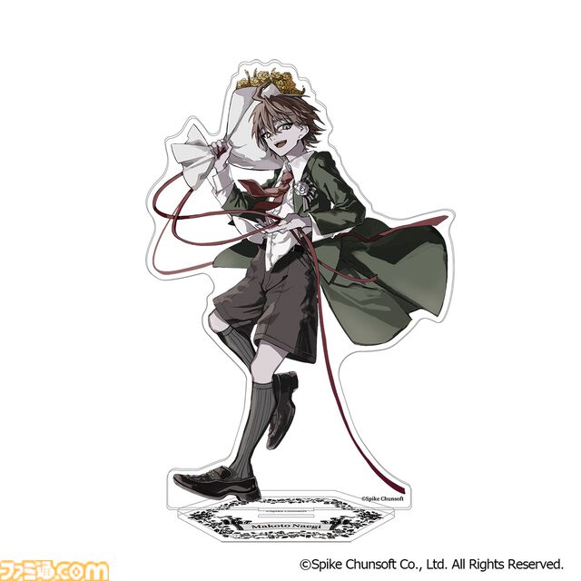 『ダンガンロンパ』15周年フェスで先行販売されたグッズの事後受注がスタート。描き下ろしイラストを使用したアクスタやアクキー、缶バッジなど充実のラインアップ