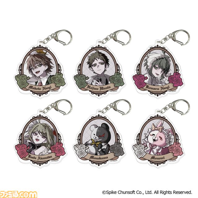 『ダンガンロンパ』15周年フェスで先行販売されたグッズの事後受注がスタート。描き下ろしイラストを使用したアクスタやアクキー、缶バッジなど充実のラインアップ