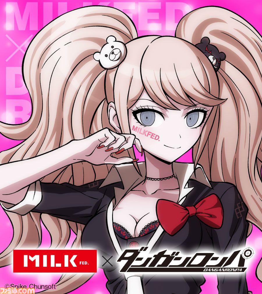 ダンガンロンパ』×“MILKFED.”コラボアイテムはモノクマ、モノミを