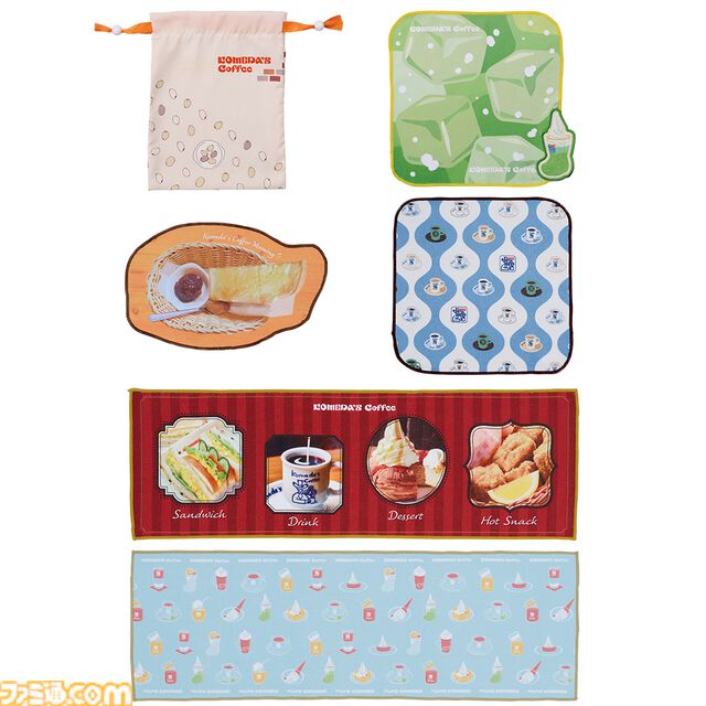 『珈琲所 コメダ珈琲店』一番くじ“毎日くつろぎタイム"が本日(5/25)発売。カツパンがクッションでも約50cmの大ボリュームに