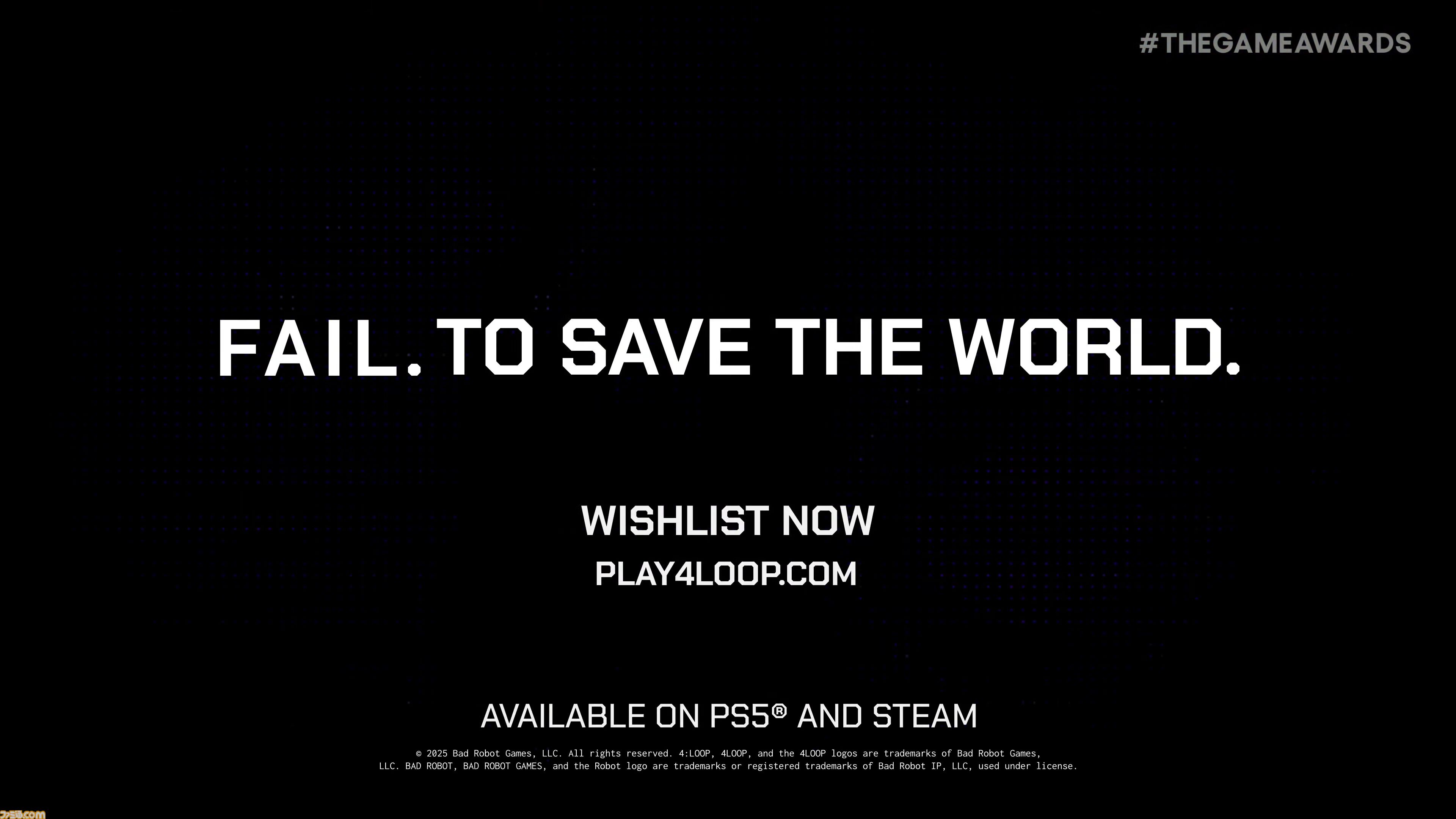 『L4D』スタッフが手掛ける新作4人Co-opシューター『4:LOOP』が発表。プレイのたびに体験が変化【The Game Awards 2025】