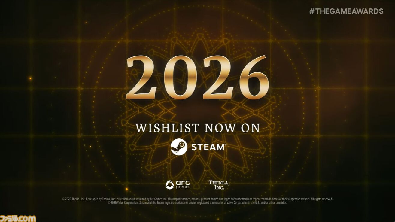 『The Witness』開発者の新作『Order of The Sinking Star』2026年発売。10年以上かけた謎解きパズルはキャラの能力を活かす物語型アドベンチャー【The Game Awards 2025】