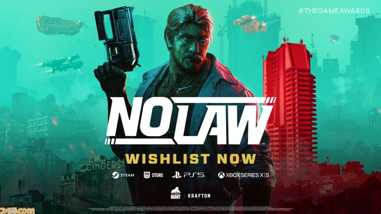『NO LAW』サイバーパンクアクションRPG『The Ascent』開発スタジオNeon Giantの新作。猥雑な街でランチャーをぶっ放したりロボに乗って大暴れ【The Game Awards 2025】
