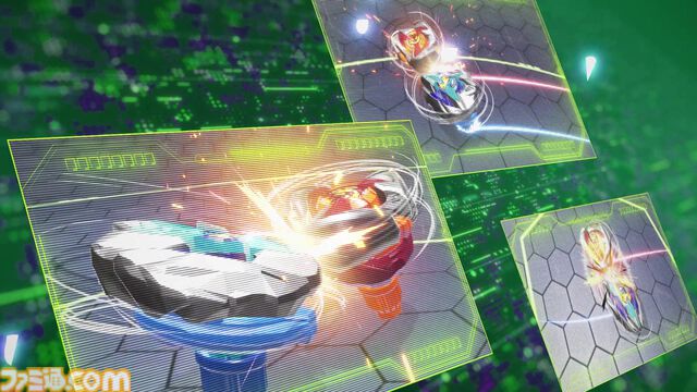 『ベイブレードエックス XONE』超加速ギミック“Xダッシュ”による大迫力バトルを体感できるPVが公開。黒須エクス、風見バード、七色マルチの姿も